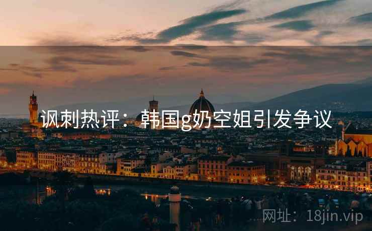 讽刺热评：韩国g奶空姐引发争议